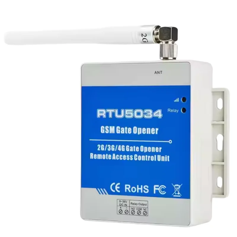 Ouvre-porte GSM 2G/4G RTU5034, interrupteur à distance GSM