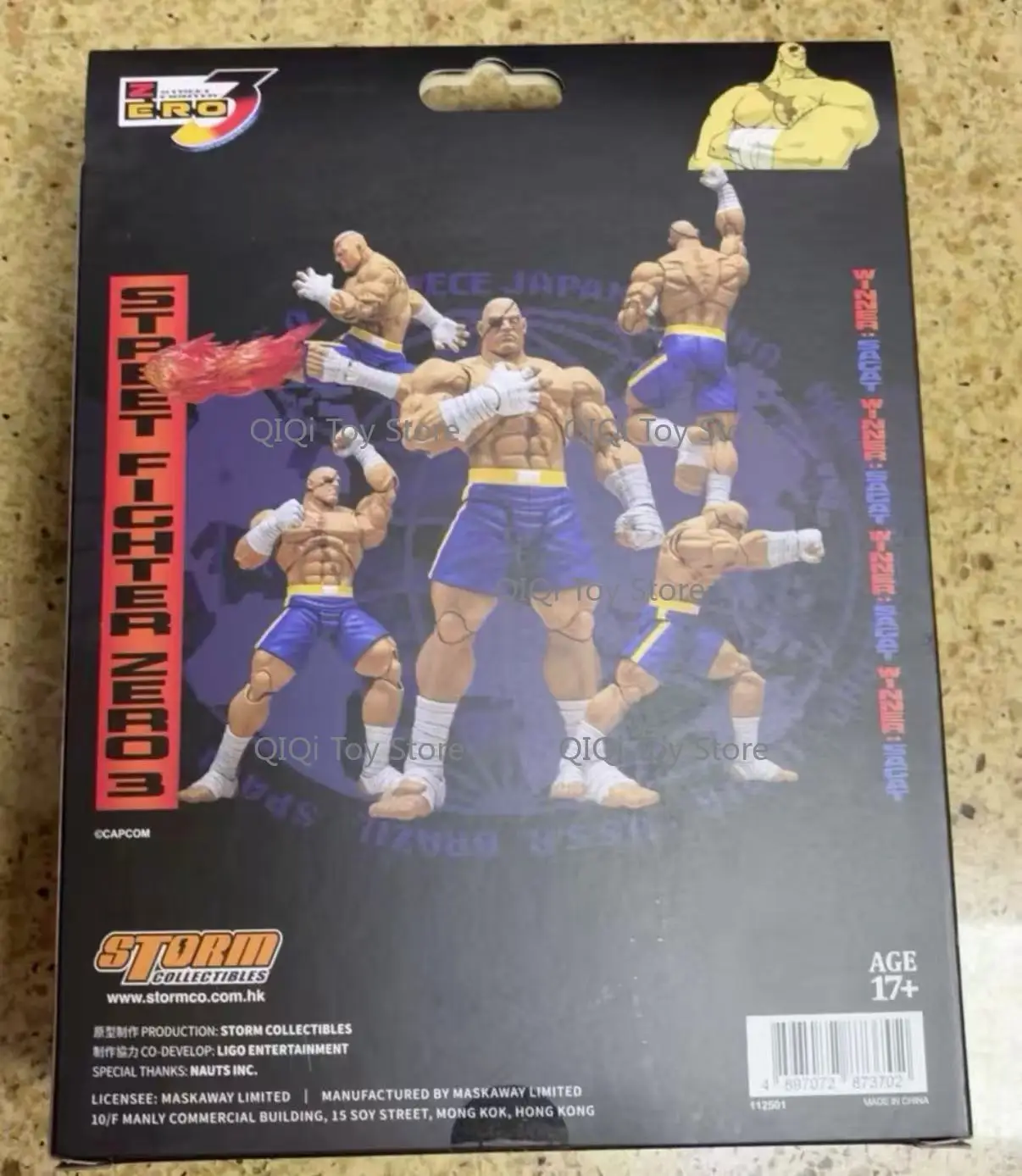 

В наличии: Коллекционная подвижная фигурка Victor Shagart (Zero3 Street Fighter), масштаб 1/12, ручная работа