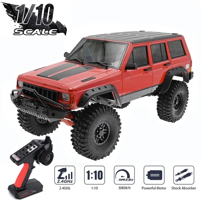 

New Remote Control Crawler 1/10 Austarhobby Cherokee Remote Control Car 2.4g Rtr Kids Toys 4x4 Off Road Rc Cars For Adults Gift