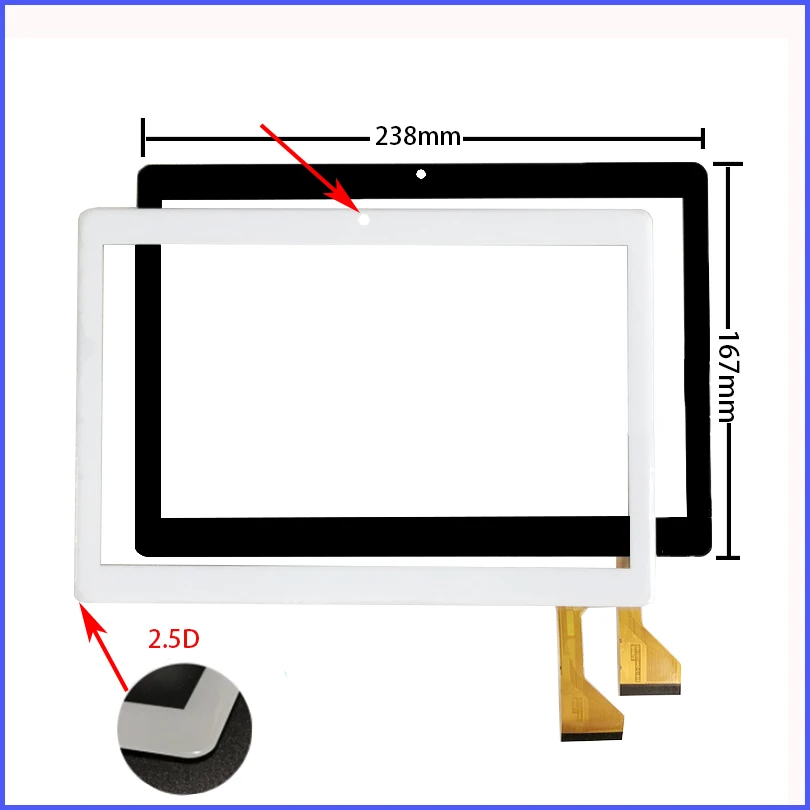 New 10.1 inch BDF K107H Tablet CH-10114A2-FPC325 CH-10114A2-L-S10 ZS BH4872 FX1912 touch screen panel Digitizer Glass Sensor