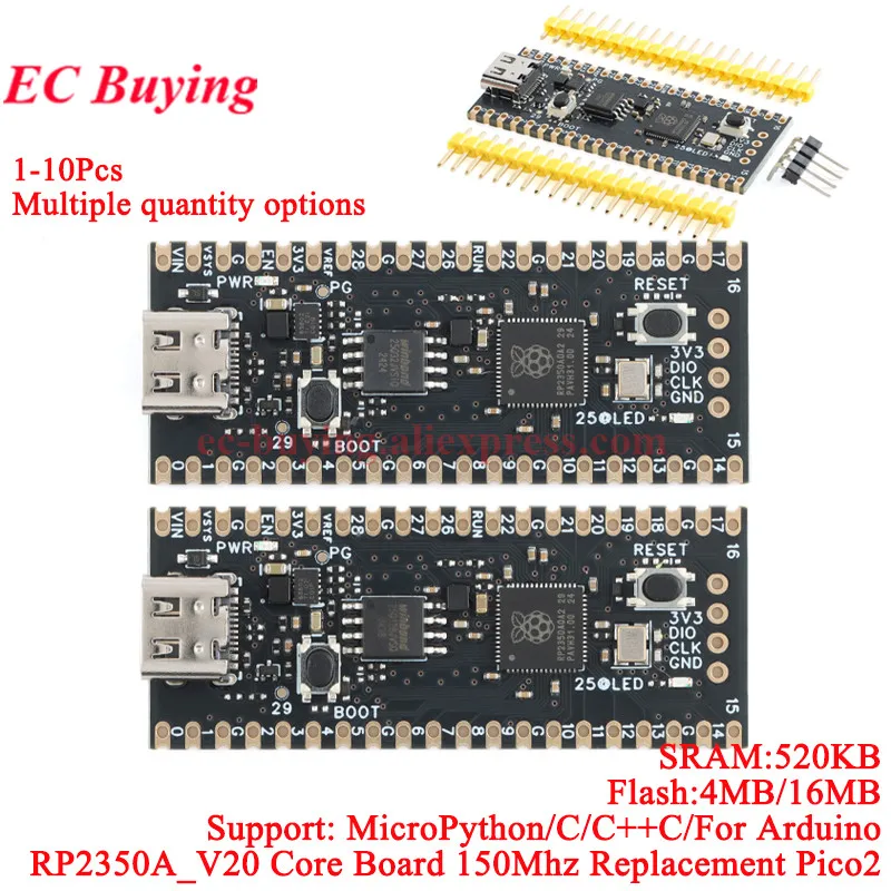 �y�Z�[�����zRp2350a v20 for arduino,raspberry pi,pico2,RISC-V,hazard3,520kbyte,sram 4mb,16mb,qspi,flash micropython,c,c,c ++ c
