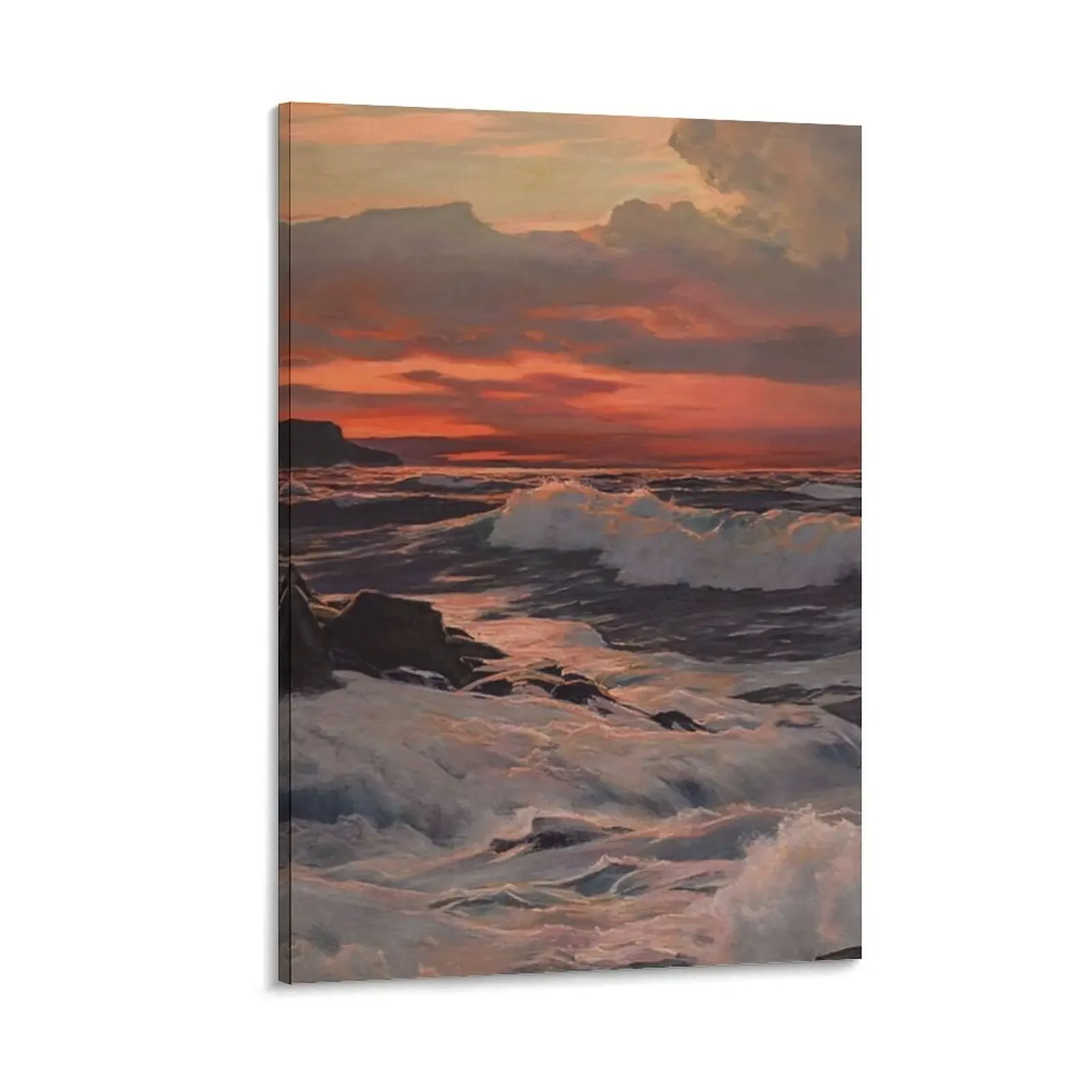 

Ocean waves Frederick Judd Waugh Canvas Painting home decors accessories aesthetic room decoration living room decoration