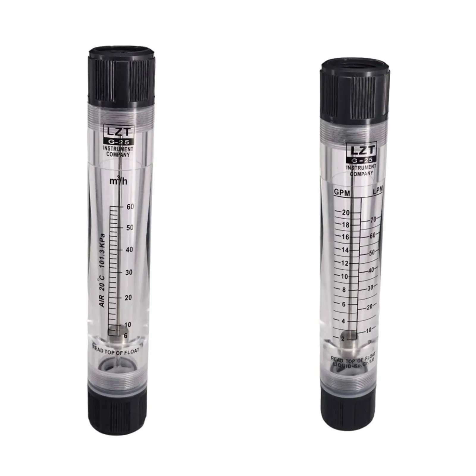 

LZM-25G 1" BSP 1-45GPM PMMA жидкость/6-160 м3/ч расходомер воздуха расходомер ротаметр