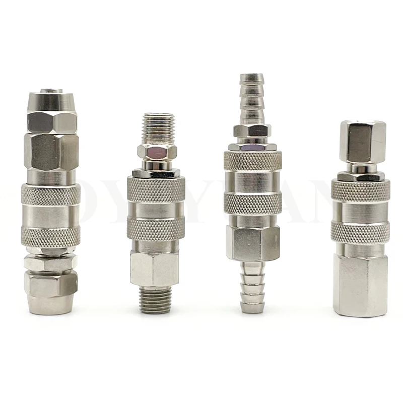 EU Pneumatic Connector European Standard Quick Connector Release for Air Hose Fittings Coupling Compressor Accessories