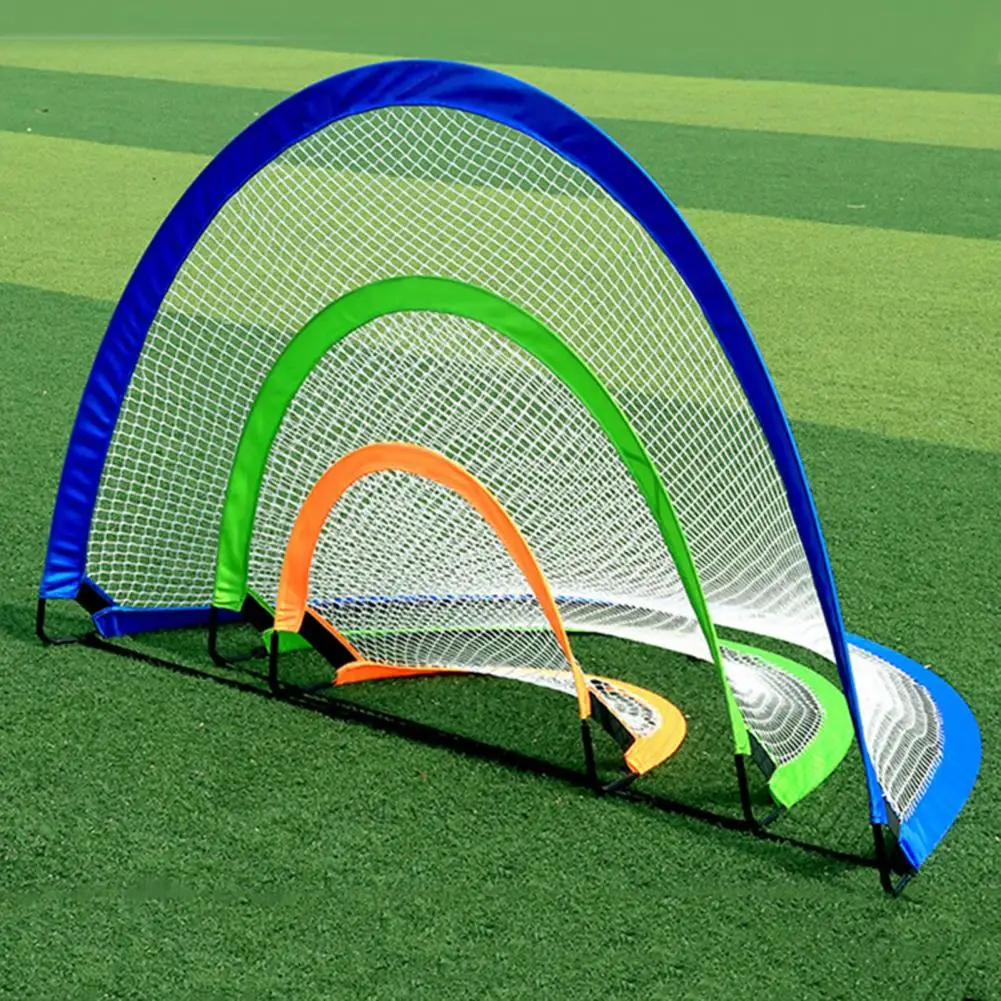 

Smooth Touch Soccer Net Foldable Soccer Goal Net for Free Kick Practice Target Training Durable Outdoor Football Shot for Kids