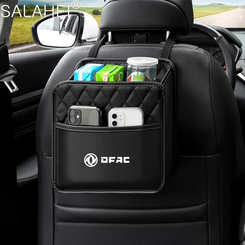 Car Backseat Storage Box Bag for Dongfeng DFM Aeolus ax3 k01 Ax5 580 h30 c31 ax7 AX4 DFSK Glory 360 Cefiro MX6 S50 Accessories