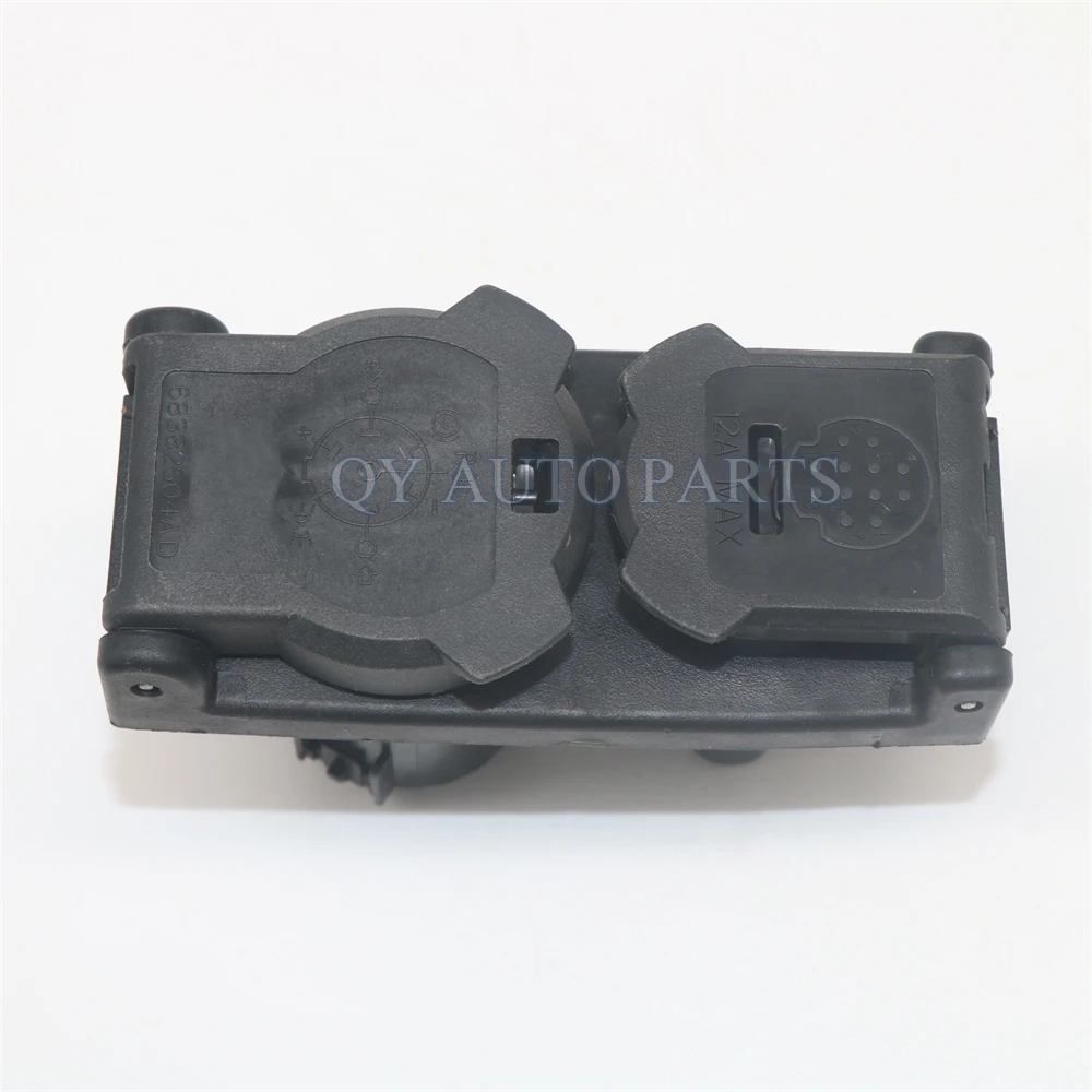 

68382504AD 68382504AB 68382504AC Trailer Tow Receptacle 7 Way Connector for Ram 2500 3500 6.4L 6.7L 2019