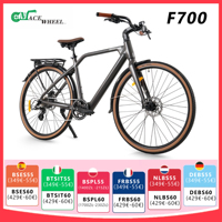 CMACEWHEEL F700 29INCH Road bike 36V 10AH Batterry E Mountainbike For Adualt 250w,8Speed,Men&Women Electric Bicycle