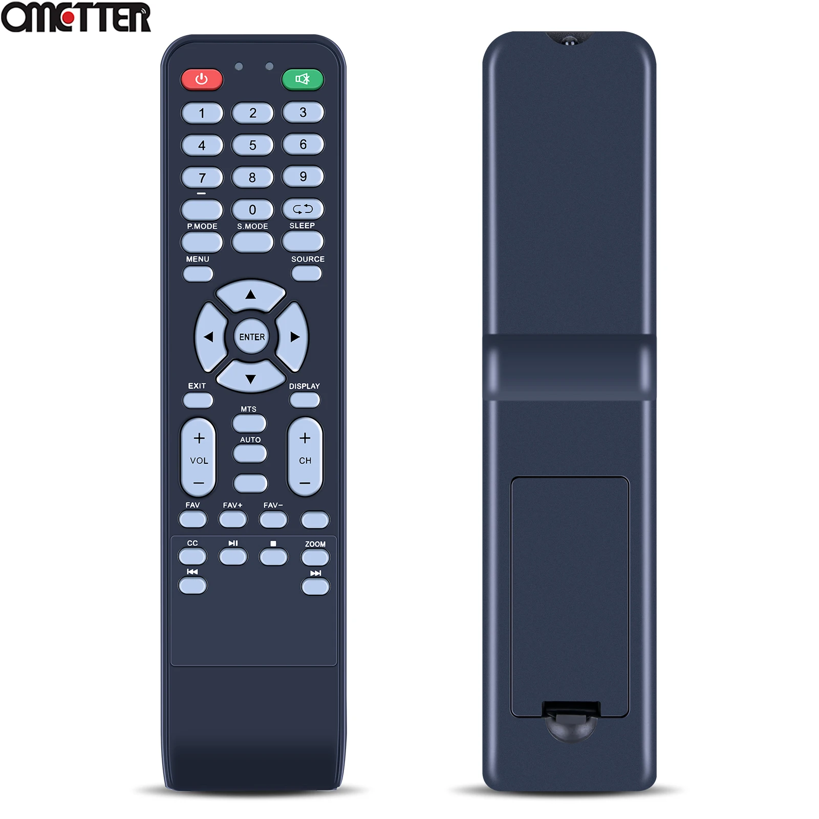 New RCS00001 Remote Control For SANSUI TV SLED-5019,SLED-3215,SLED-3915 SLED-4216