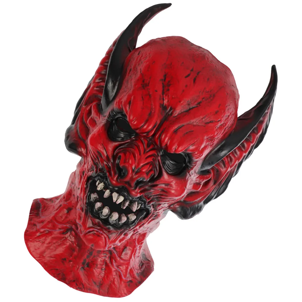 

Halloween Mask Adult Cosplay Creepy Latex Costume Party Cosplay Masquerade Haunted House Horror Face Prop
