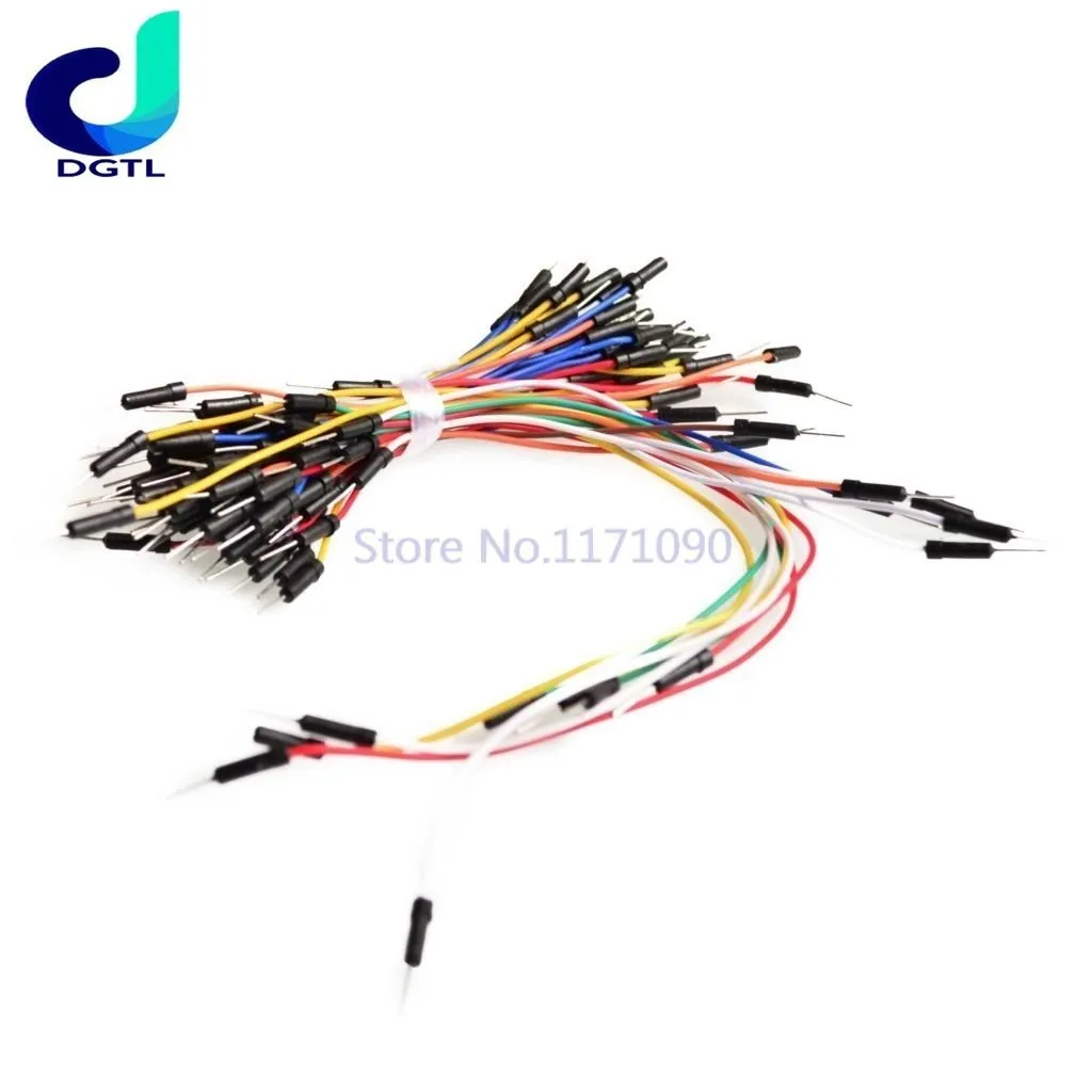 

65pcs Jump Wire Male to Male Jumper Wire for Arduino Breadboard,