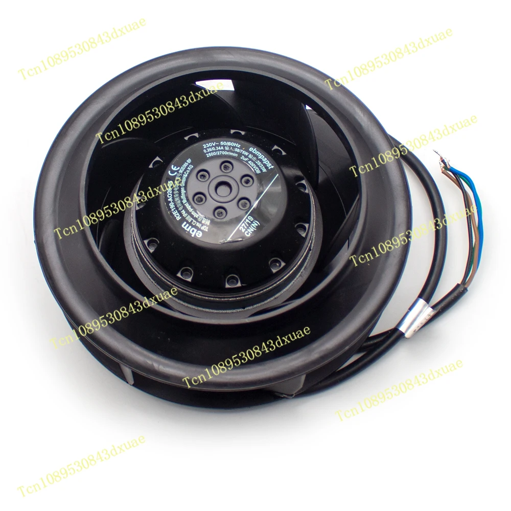 

230 В переменного тока, новый оригинальный центробежный вентилятор R2E190-AO26-05,26/0,34 А, 2500/2700 об/мин Y