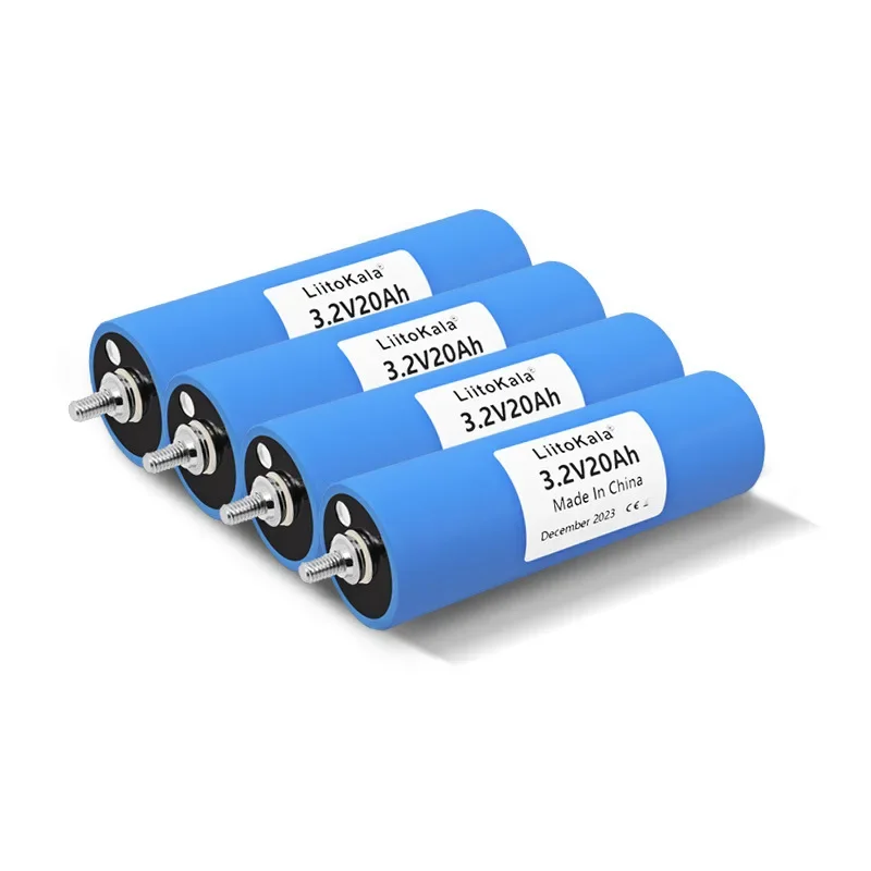 2024 new LiitoKala 3.2V 20Ah LiFePO4 battery is suitable for 3C discharge of yacht, RV, electric bicycle, electric scooter