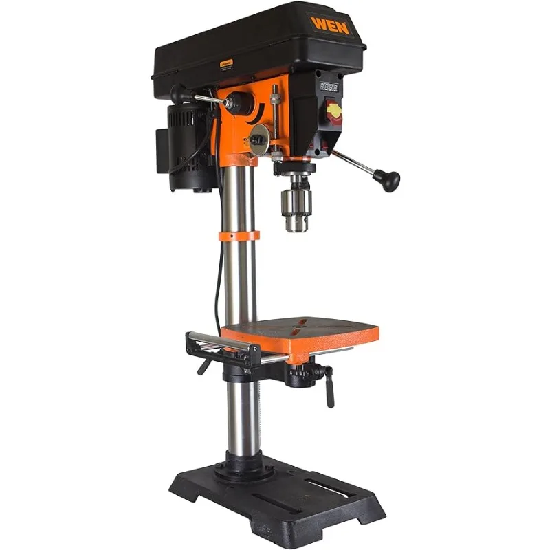 

WEN 4214T 5-Amp 12-Inch Variable Speed Cast Iron Benchtop Drill Press with Laser and Work Light