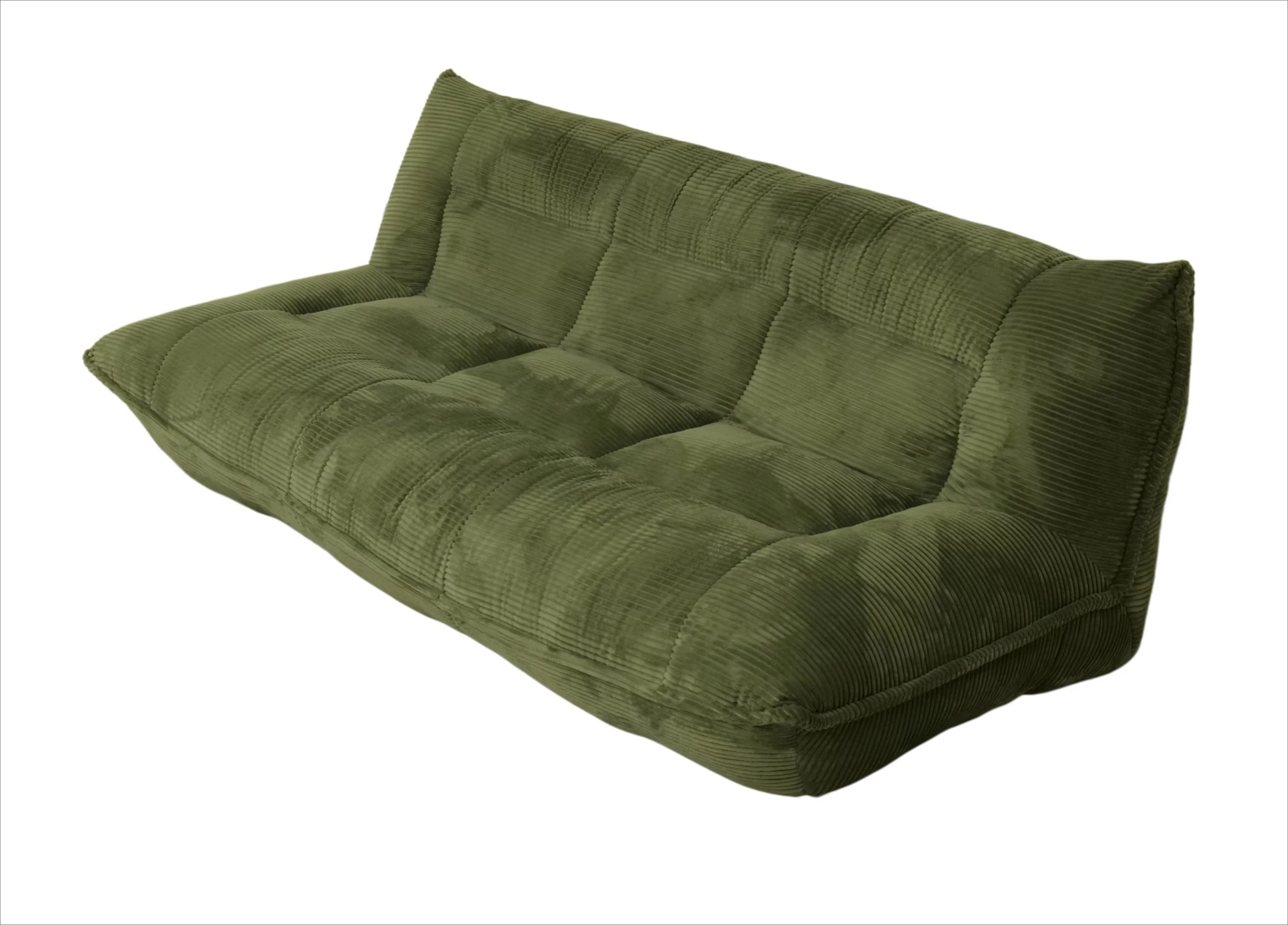 #Hot Selling Modern Minimalist Design Compressed Bean Bag Sofa Armlees Soft Lazy 3 Seater Couch for  Livingroom Hotel Apartment