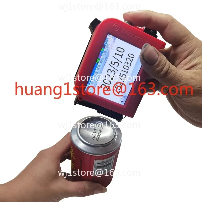 batch code portable handheld inkjet printer for fast drying batch encoder date expiration date