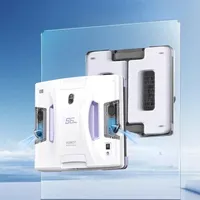 HOBOT Fully Automatic Intelligent Remote Control Window Cleaning Robot S6 PRO,Dual Cloth High-Speed Vibration Window Cleaning