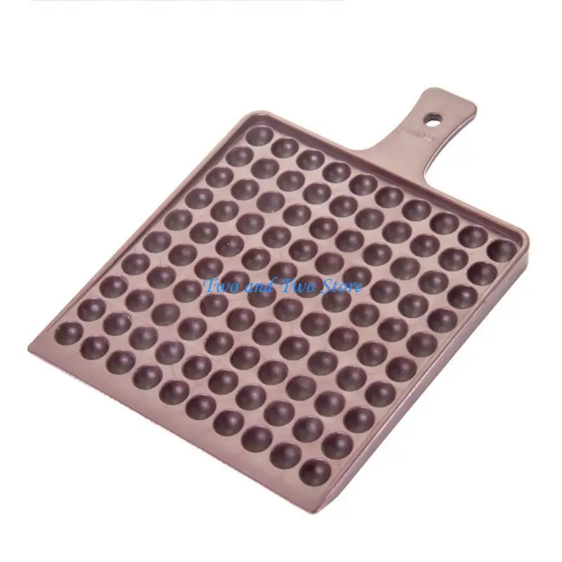 HX6F Plastic Bead Counter Tray Bead Sorting Tool with Handle Creative Beadwork Stand