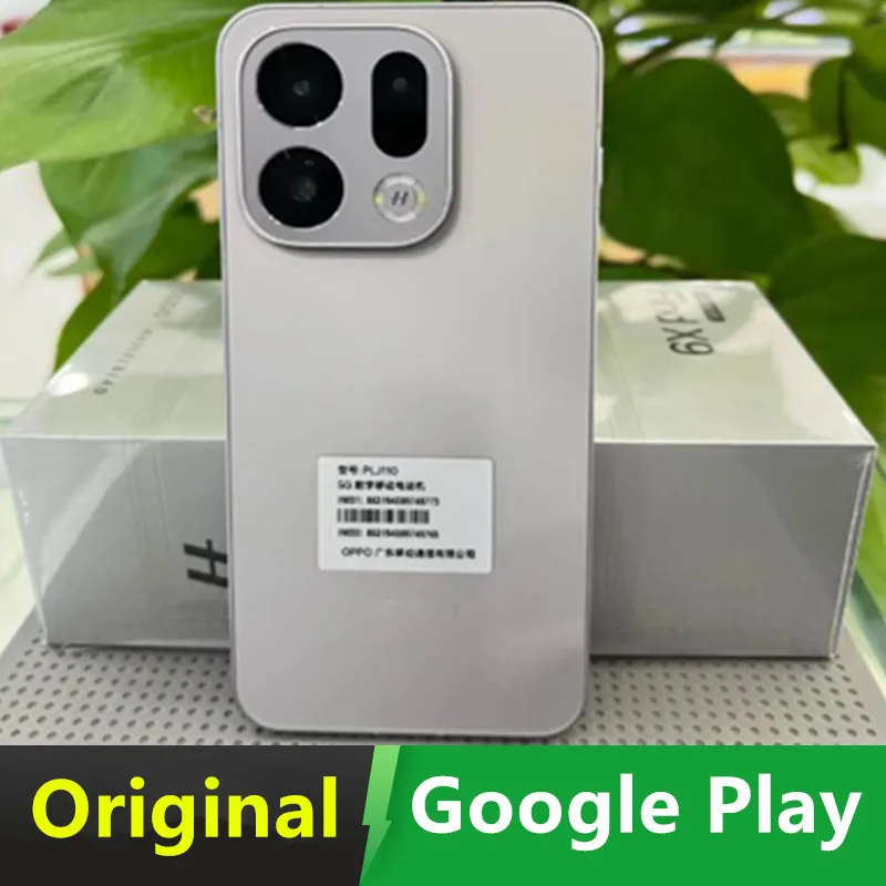 Original Oppo Find X9 Mobile Phone 6.59" AMOLED 120HZ Dimensity 9500 IP69 Waterproof 50.0MP Camera 80W Charge 7025mAh Battery