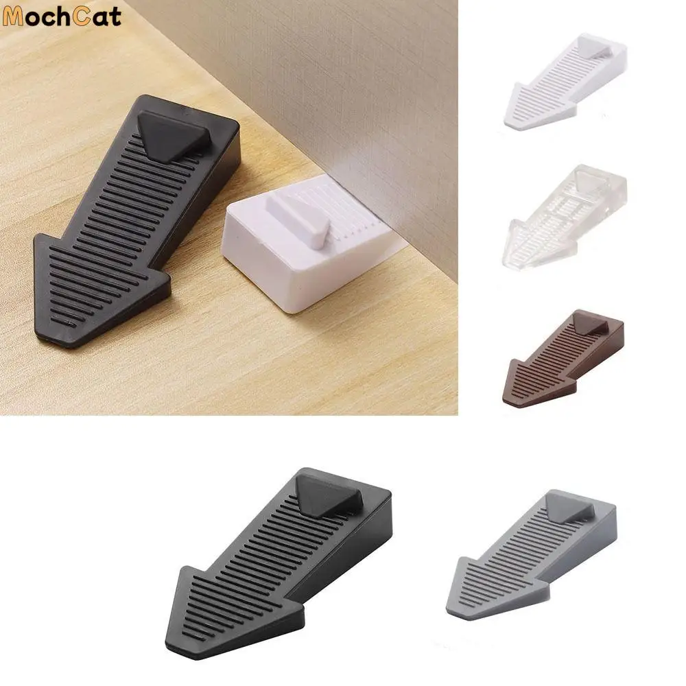 

2Pcs Anti-skid Doorstops Door Stopper Buffer Stackable Door Block Safety Rubber Door Stop Home Office