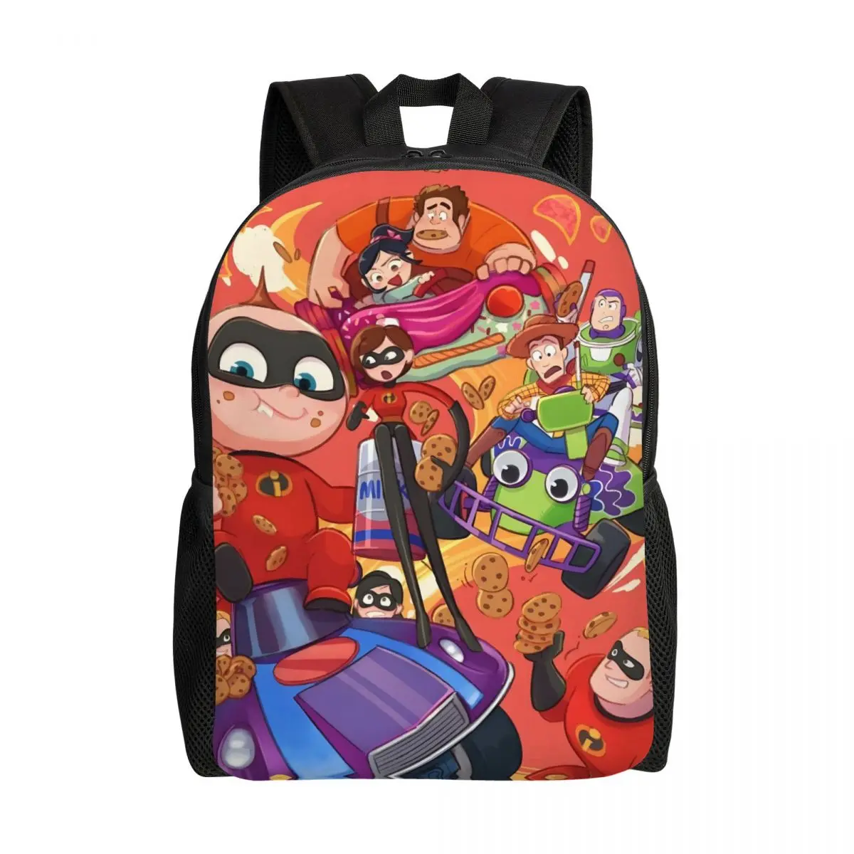 

Custom Toy Story Animation Backpacks for Women Men Water Resistant School College Bag Printing Bookbag