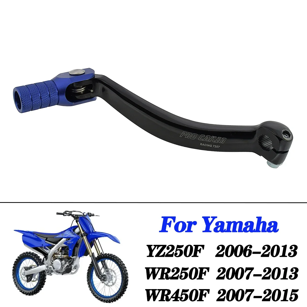 

For YAMAHA YZ250F WR250F WR450F YZ 250F WR 450F 2007-2015 Motorbike Dirt Bike Motorcycle CNC Aluminum Gear Shifter Shift Lever