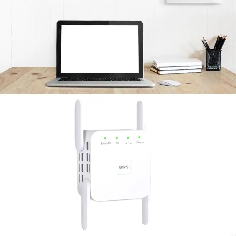 300 Мбит / с Wi -Fi Extender Wi -Fi Wi -Fi Extenders с 4 внешней антенной для дома 45BD