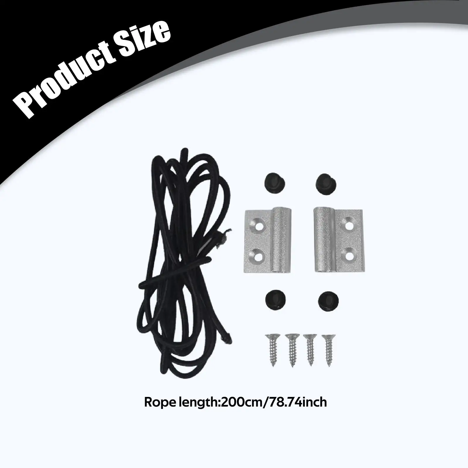 حبل خزانة معلق RV حبل توتر مرن لملحقات القارب RV للتخييم