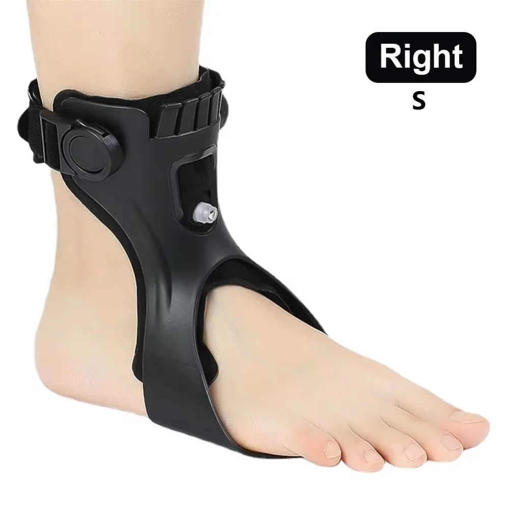 Knopfverstellung, Plantarfasziitis, Schiene, Klammer, Schnalle, Airbag, Dorsal, Tropfenfuß, orthopädische Klammer, bequem, hautfreundlich