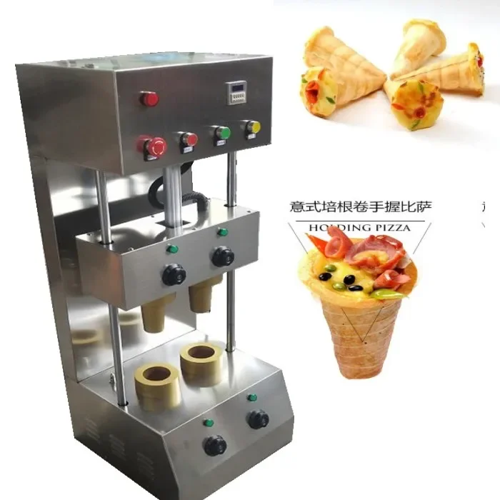 Automatic pizza  crispy make ice cream cone wafer biscuit machine sugar cup egg roll maker machine waffle cone making machine