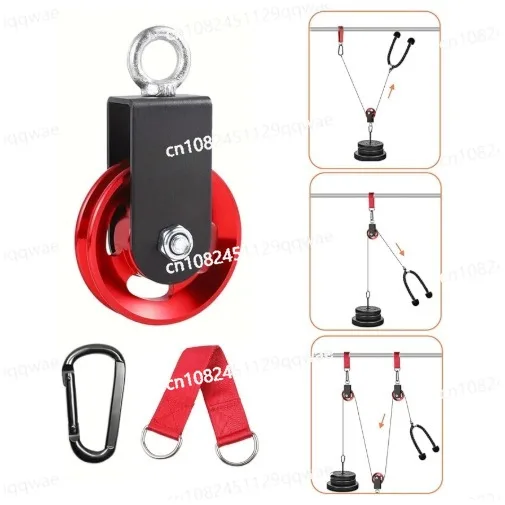 Pulley Set High Pull-down with Bearing Small Flying Bird  Hanging Wheel Comprehensive Training
