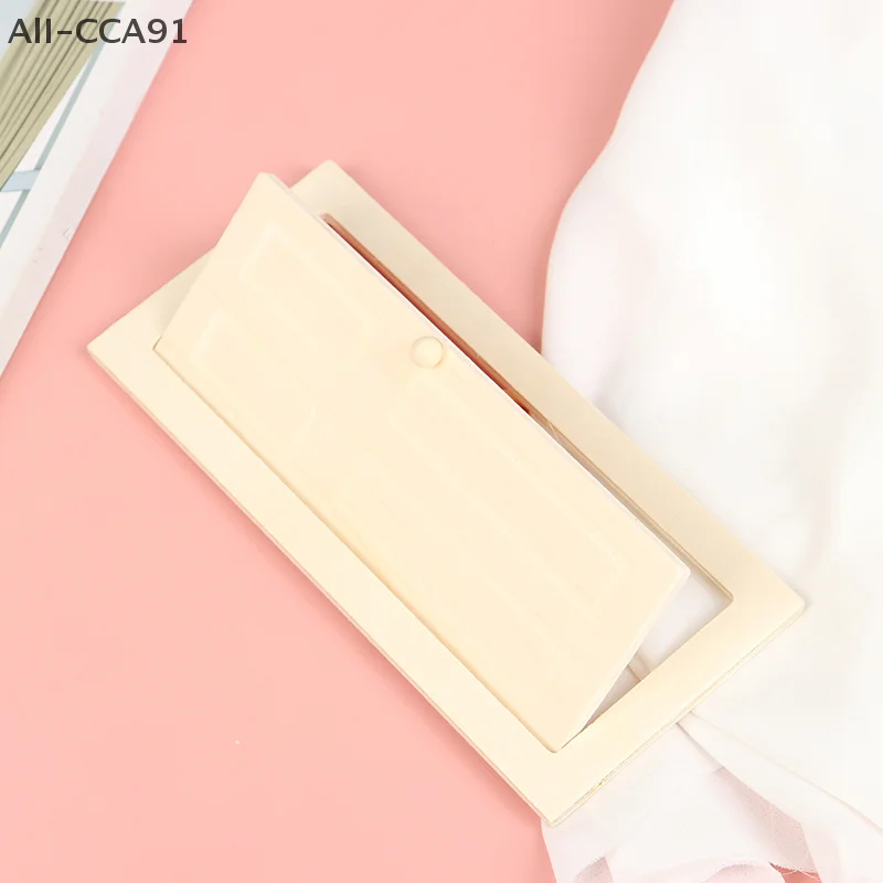 CCA91-1/12 Scale Miniature ภายในไม้ประตู DIY ตุ๊กตาเฟอร์นิเจอร์อุปกรณ์เสริม