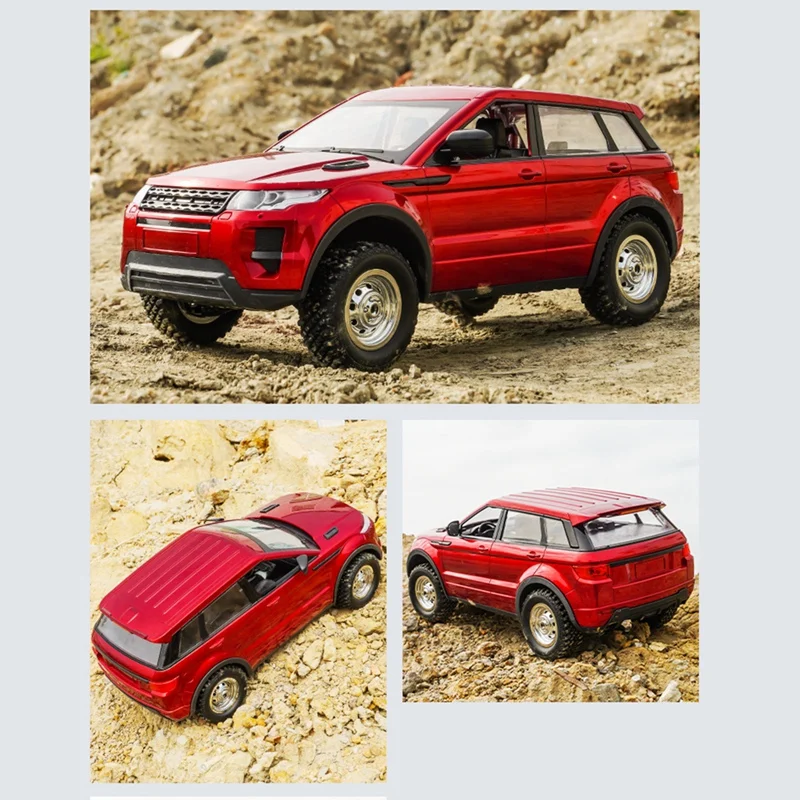 LDRC LD1299 1/14 RC Drift Car 2.4G 4WD RC Car With LED Lights Rechargeable Off-Road Truck Accessories Red