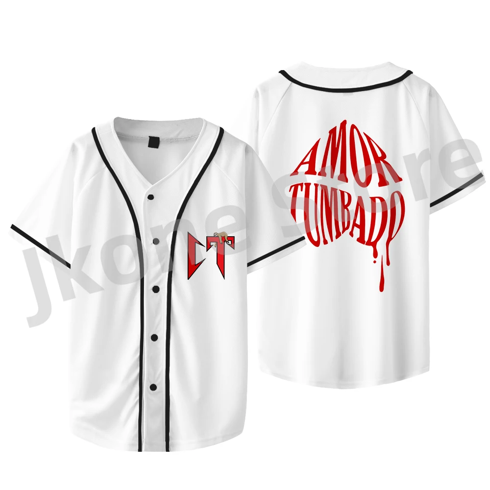 

Natanael Cano Baseball Jacket Corazon Tumbado Merch T-shirts Women Men Fashion Casual Short Sleeve Tee