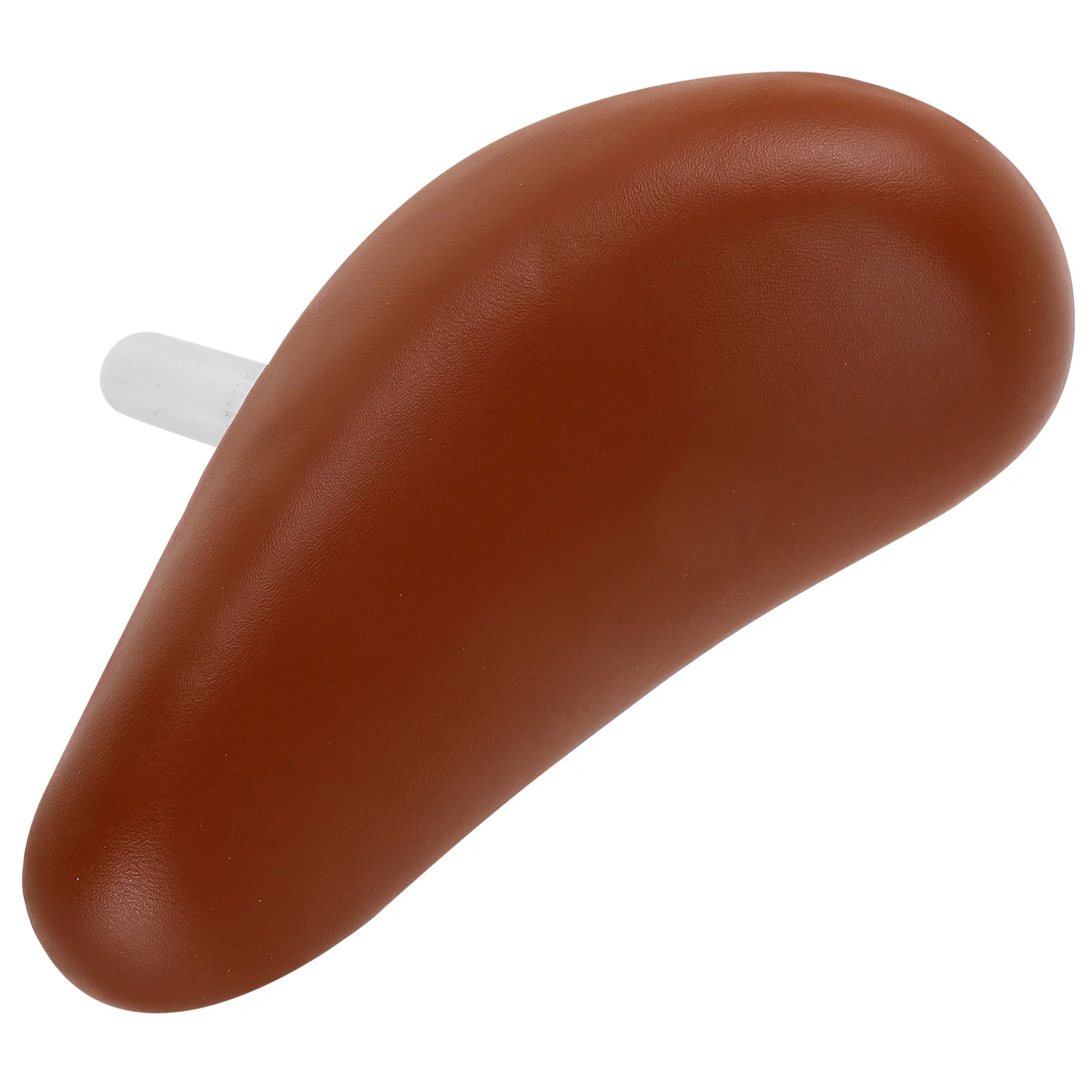 Bike Seat Thickened Comfortable Cushion Light Brown Replacement Saddle for Balance Bikes and Bicycles