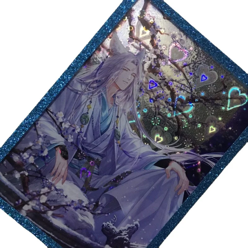 Customized. Anime Peripheral Colored Paper Signature Drawing Board Customized Quicksand Acrylic Double Flash Laser