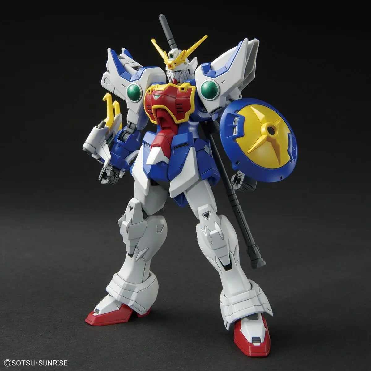 В наличии Bandai Original Gundam HG 1/144 XXXG-01S Shenlong Gundam в сборе, аниме, экшн-фигурка, модель игрушки, коллекция подарков для мальчиков