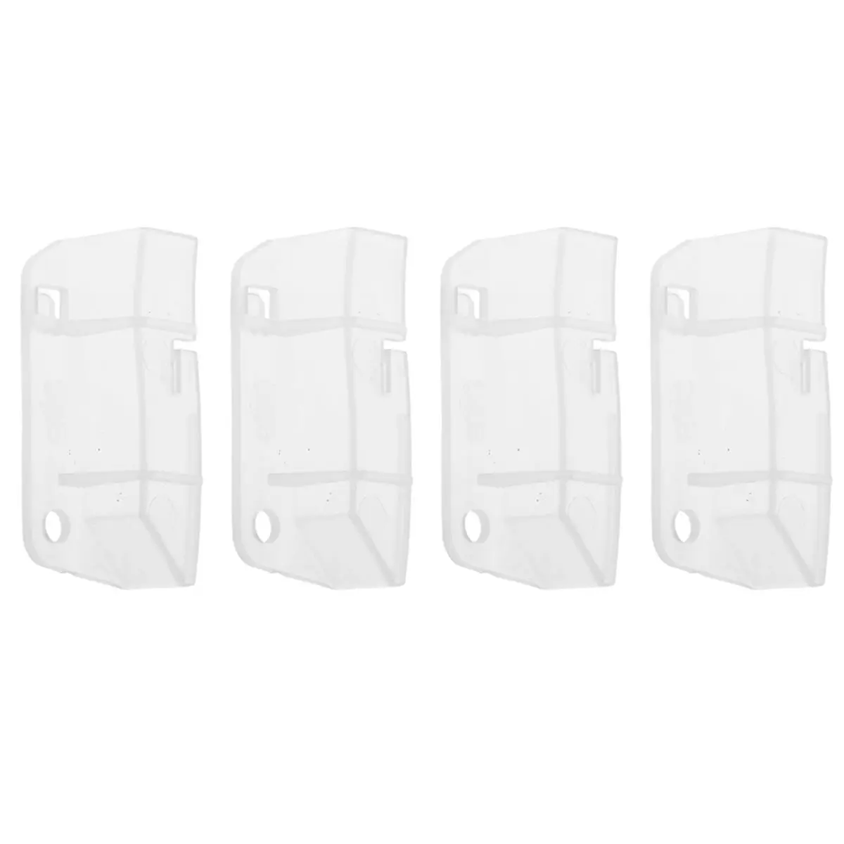 HAPPY EVER Ceiling Light Fixing Clips - Plastic Ceiling Mount Rotary Clips for Light Fixture Accessories and Fan Cover Mounting
