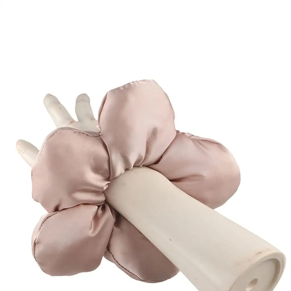 

Flower Shape Flower Scrunchies Cloth Oversize Large Satin Hair Scrunchies Hair Rope Ponytail Holder Exaggerated Hair Ring Women