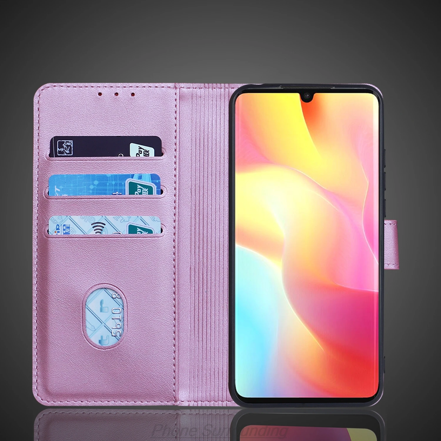 Wallet Flip Cover Pu Leather Case for Xiaomi Mi Note 10 lite / Note 10 lite Card Holder Bags Holster Capa Fundas Coque