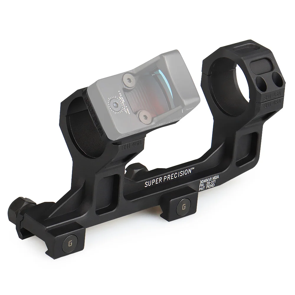 

PPT tactical 30mm rifle scope mount airsoft gun 21.2mm base hunting scopes mounts airguns double rings m4 AR15 bubble level