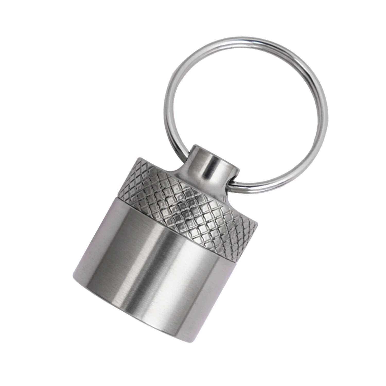 Waterproof Storage Bottle Portable Small Pillbox Sealed Compartment Pure Titanium Moisture-proof Mini First Aid Pill Bottle C60