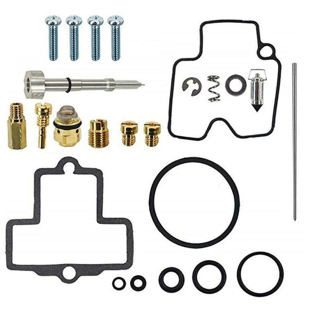 Carburetor Kit Motorcycle Carburetor Rebuild Anti-Rust Carburetor Kit Metal Repair For Suzuki DRZ400E 2000-2003