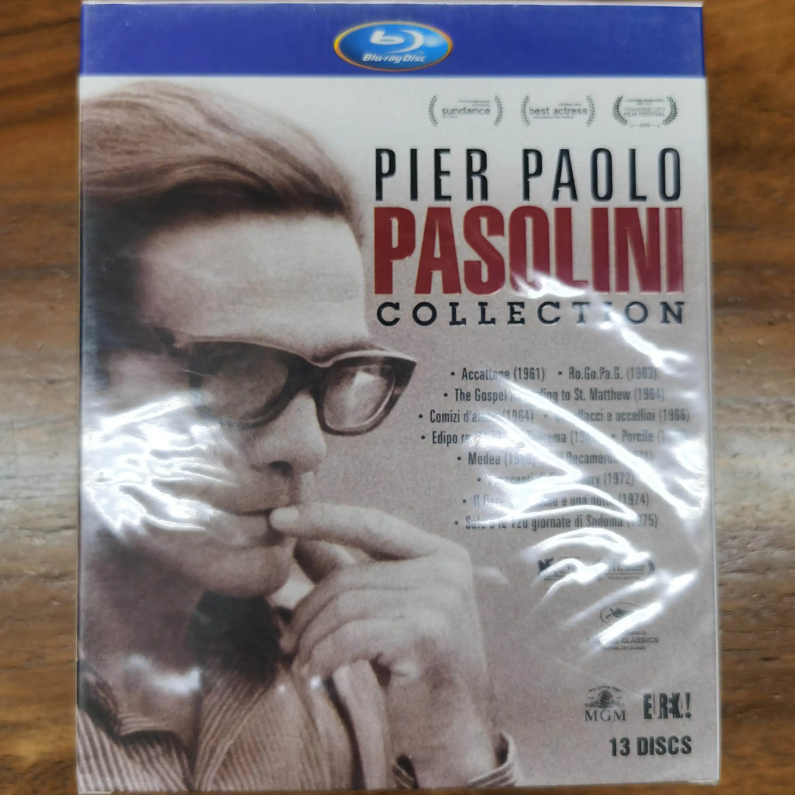 

Коллекция Blu-ray дисков: Шедевры итальянского режиссера Пьеро Паоло Пасolini, 13-дисковый бокс-сет