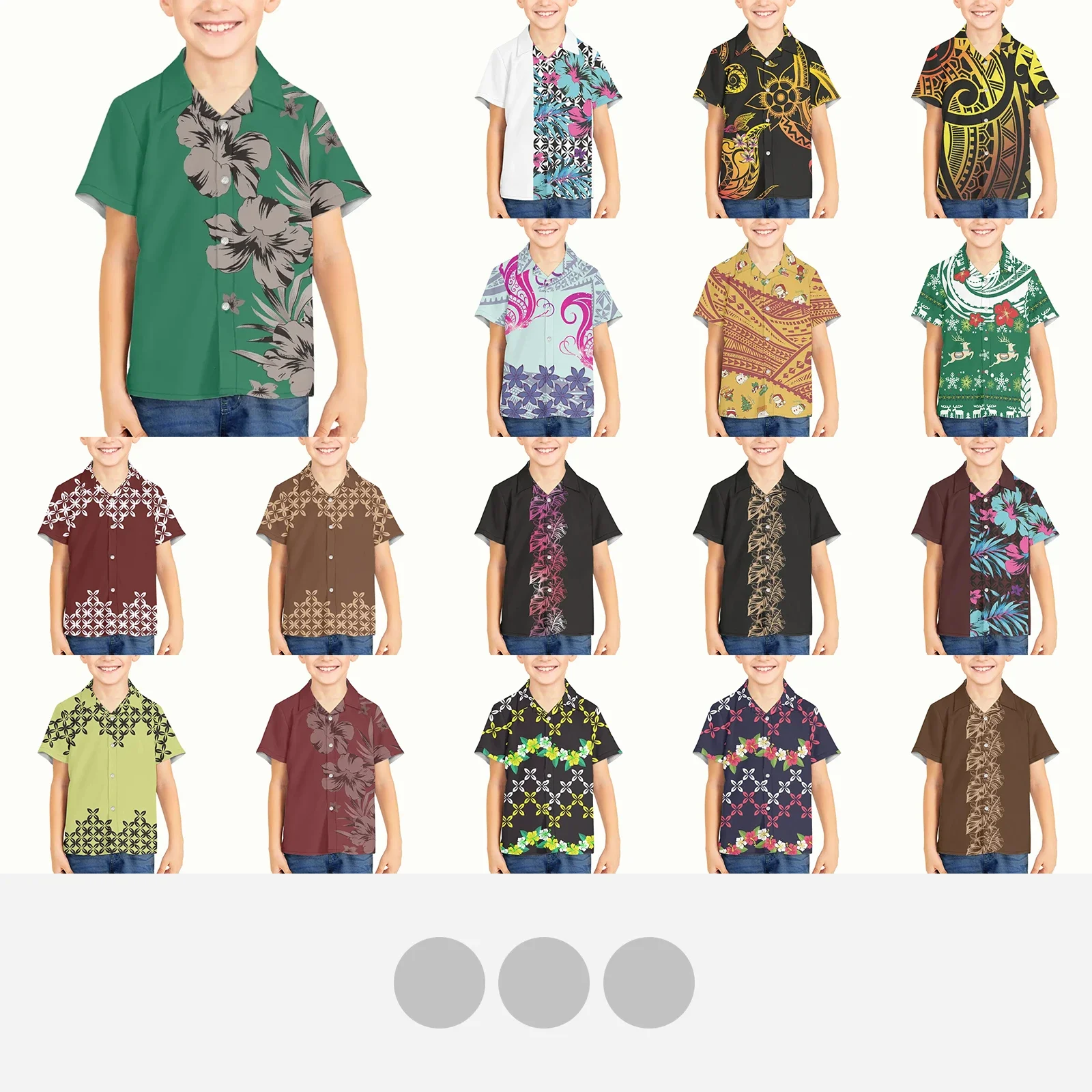 Boy Kid Polynesian Tribal Pohnpei Totem Tattoo Prints Baby Shirts Top Clothes Blouse Back to School Outfit Costume Holiday Tee