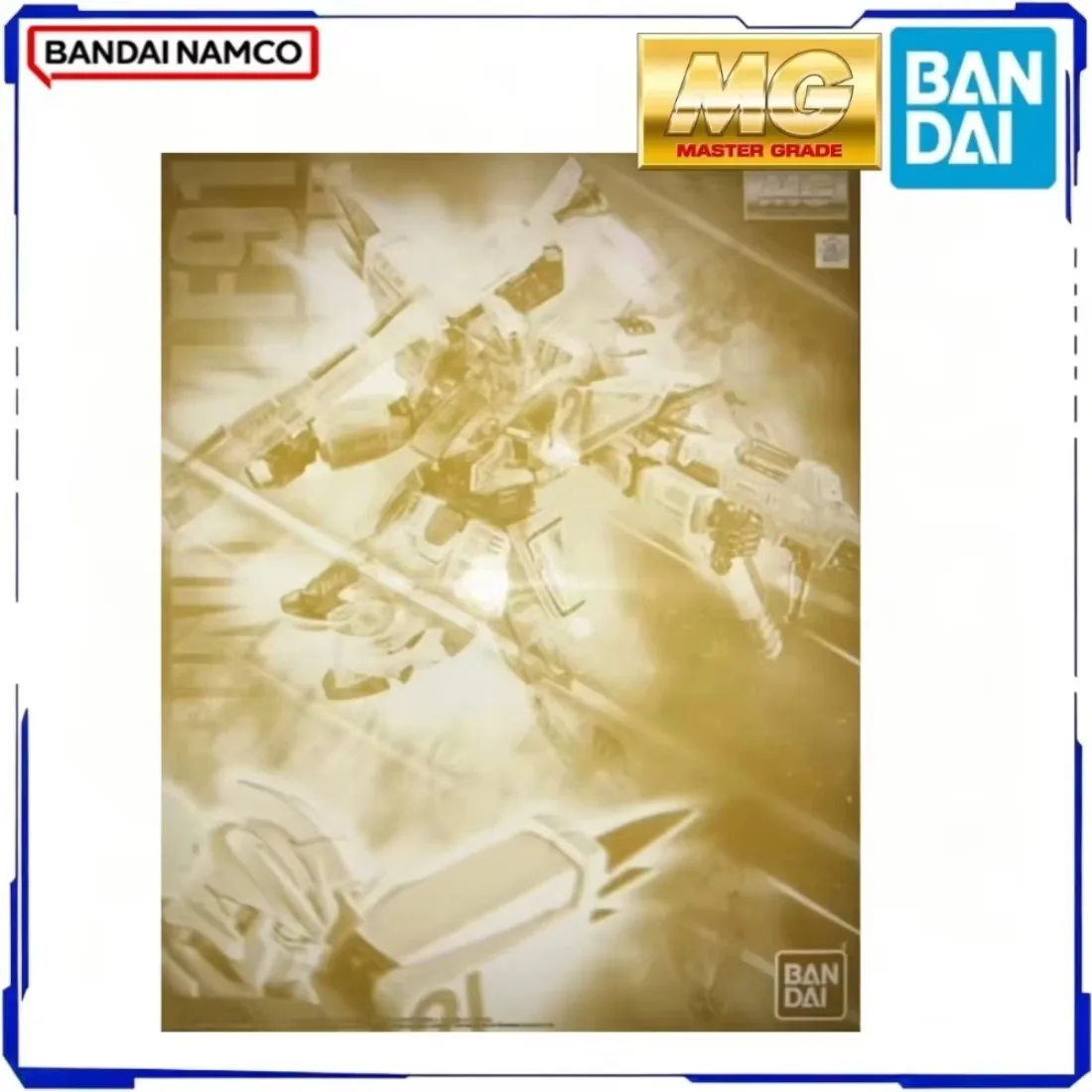 BANDAI Oficial Genuine in Stock Gundam Model Kit Figures MG F91 2.0 Clear Action Anime Model Toy Collectibles Festival Gifts
