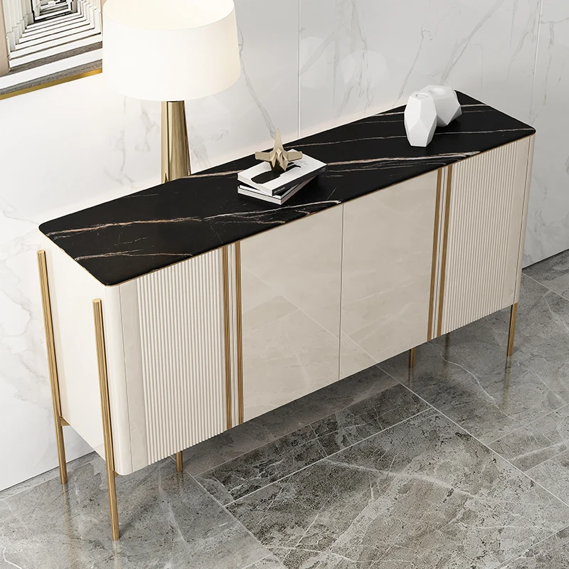 

Modern Minimalist Cupboard Large Storage Cabinet Hot Sale Shelf Organizer For Home Restaurant Multi-Functional Kitchen Sideboard