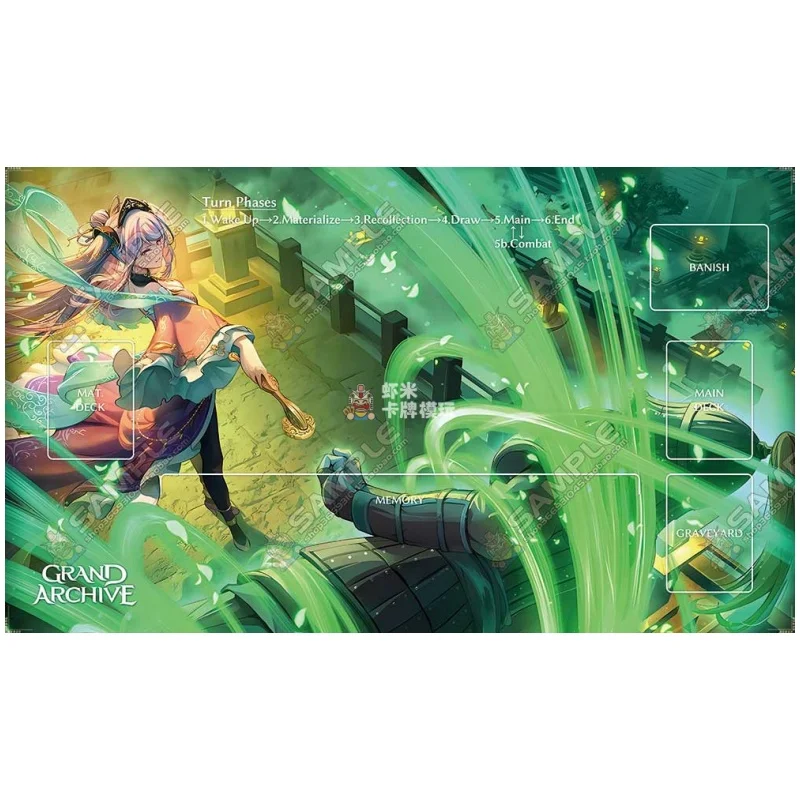 الأرشيف الكبير 60x35 سنتيمتر لاعب واحد المخضرم الجندي مخصص Playmat Playsheet لورين بيرس 2mmStitched حافة مجلس حصيرة ألعاب لعبة #4