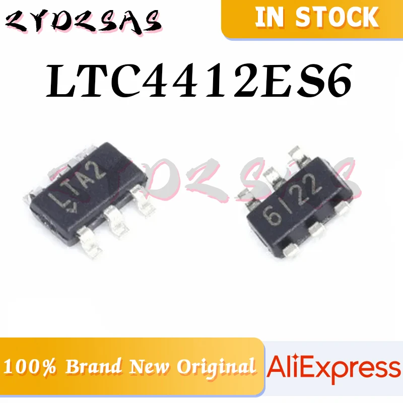 1-100Pcs LTC4412ES6 Power Management IC LTC4412E Silk Screen LTA2 LTC4412 new and original product