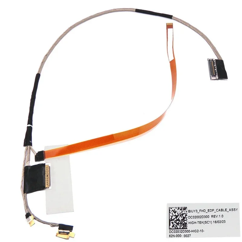 Cable de pantalla Padarsey de repuesto Latop LCD FHD EDP para Lenovo Yoga 710-15 710-15ISK DC02002D300